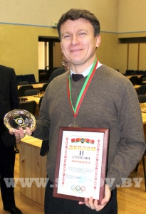 II место - подполковник юстиции Козловский Александр Адамович