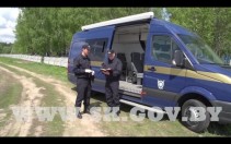 
 Валентин Шаев на осмотре места происшествия в Могилевской области
 